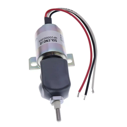 12V Diesel Shut Down Stop Solenoid 1700-1518 1753ES-12E2ULB1S1 For Woodward from MyMROmarts