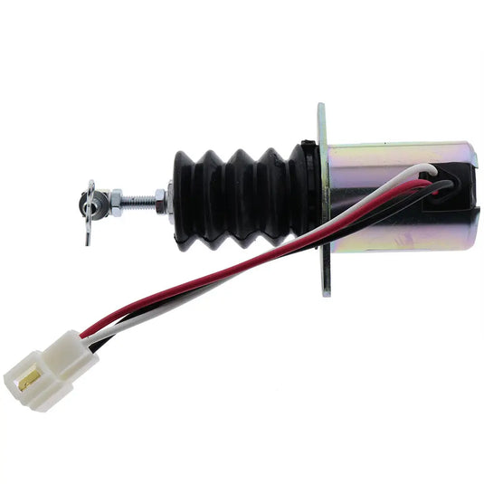 12V Fuel Shut Off Solenoid Valve 119629-66801 for Yanmar Engine 3TNE88 from MyMROmarts