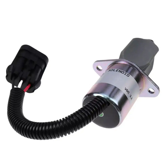 12V Shut off Solenoid Valve 7136559 6681512 for Bobcat A220 S100 S130 S150 S160 S175 S185 S205 S220 S250 from MyMROmarts