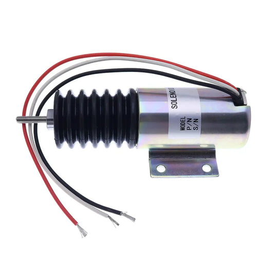 24V Solenoid 119-7017 for Caterpillar CAT Vibratory Compactor CB-434C CB-534C CB-535B CB-634C CP-433E Engine 3054 3116 from MyMROmarts