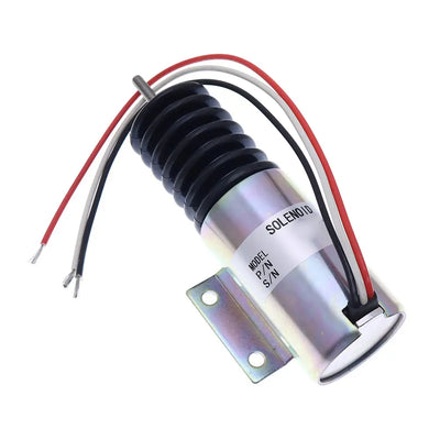 24V Solenoid 119-7017 for Caterpillar CAT Vibratory Compactor CB-434C CB-534C CB-535B CB-634C CP-433E Engine 3054 3116 from MyMROmarts