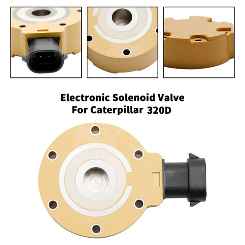 New Solenoid 312-5620 1294-0071 for Caterpillar 320D C6.4 Fuel Pump 326-4635 from MyMROmarts