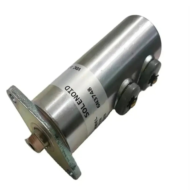 Afbeelding laden in Galerijviewer, 12V Solenoid 6N3748 for Caterpillar SR4 3304 3306 D330C D333C 1673C - Electrical Parts &gt; Solenoid Valve &gt; Shut Off Solenoid from MyMROmarts
