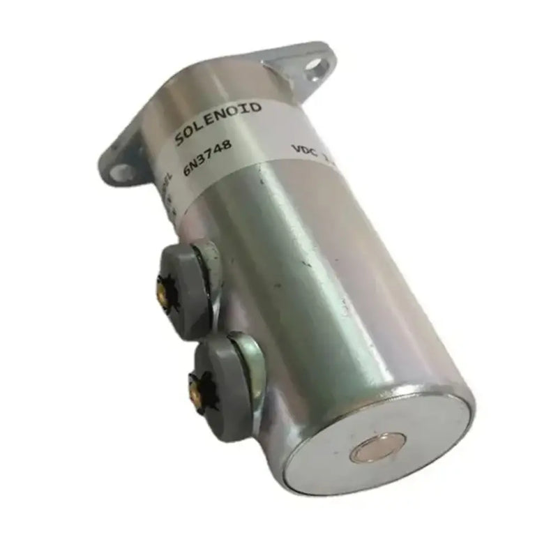Afbeelding laden in Galerijviewer, 12V Solenoid 6N3748 for Caterpillar SR4 3304 3306 D330C D333C 1673C - Electrical Parts &gt; Solenoid Valve &gt; Shut Off Solenoid from MyMROmarts
