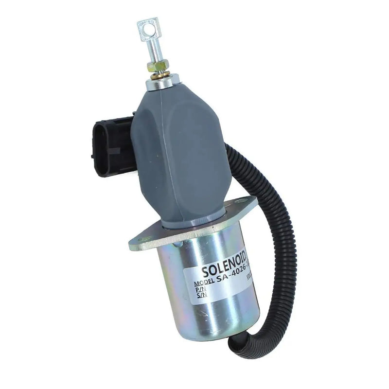 Load image into Gallery viewer, Solenoid SA-4026-12 SA-4124-12 for Cummins Diesel Engine 5.9L 8.3L with Bosch RQV-K Governor 12V Fuel ShutDown from MyMROmarts
