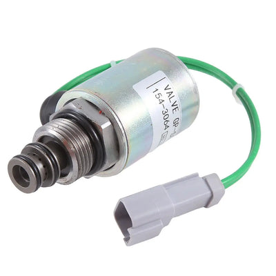 24V Solenoid Valve 154-3064 for Caterpillar CAT 120H 120K 12H 12K 135H 140H 140K 143H 14H 160H 160K 163H 16H 24H from MyMROmarts