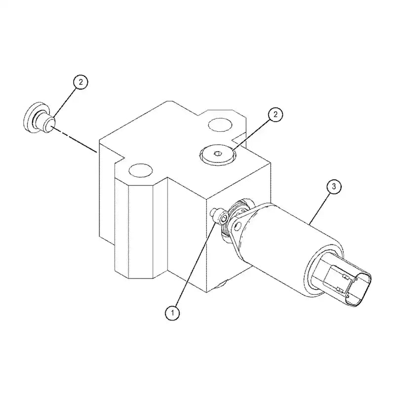 Load image into Gallery viewer, Solenoid Valve 485-5747 for Caterpillar CAT Excavator 317 320 313 315 320GC 323 325 326 330 336 336MHPU 340 from MyMROmarts
