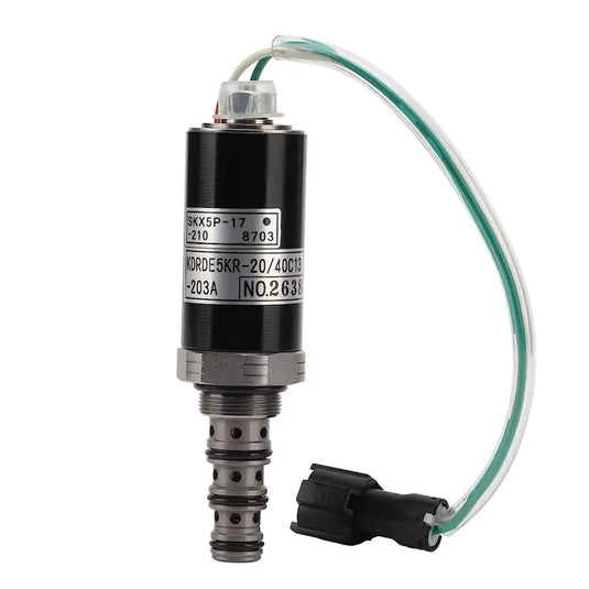 Hydraulic Pump Solenoid Valve KDRDE5KR-20/40C13-203A for JCB JS200 Sumitomo SH200 Excavator from MyMROmarts