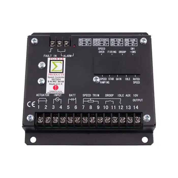 Load image into Gallery viewer, Speed Controller Electronic Control Panel S6700H for Cummins Generator Q7K ZX - Electrical Parts &gt; Electronic Control System &gt; Controllers and Monitors from MyMROmarts

