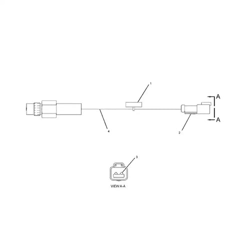 Speed Sensor 2905792 for Caterpillar CAT Engine 3126B 3176C 3524B Tractor D10T2 D11T D6T D8T D9T from MyMROmarts