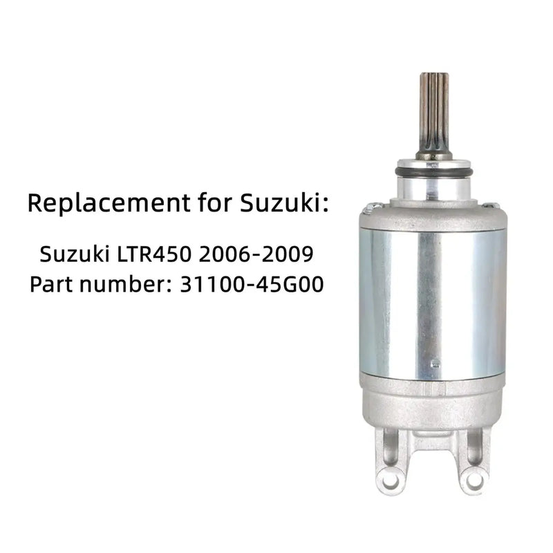 Load image into Gallery viewer, Starter 31100-45G00 for Suzuki LTR450 06-09 - Electrical Parts > Starter Motor from MyMROmarts
