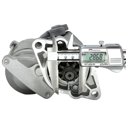 Starter 410-52020 16695-63011 128000-0050 for Carrier Case TRU Maxima Optima Uni-Loader 1818 1825 Kubota Excavator KH41 KH61 KX41 Tractor BX1800D BX1850D BX2350D BX24 - Electrical Parts > Starter Motor from MyMROmarts