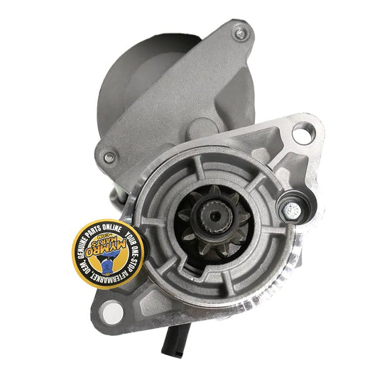 Starter 410-52020 16695-63011 128000-0050 for Carrier Case TRU Maxima Optima Uni-Loader 1818 1825 Kubota Excavator KH41 KH61 KX41 Tractor BX1800D BX1850D BX2350D BX24 - Electrical Parts > Starter Motor from MyMROmarts
