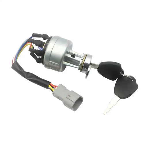 Starter Ignition Switch 21N4-10400 for Case 1221E Hyundai HL730-7 HL730-7A HL730TM-7 HL730TM-7A from MyMROmarts