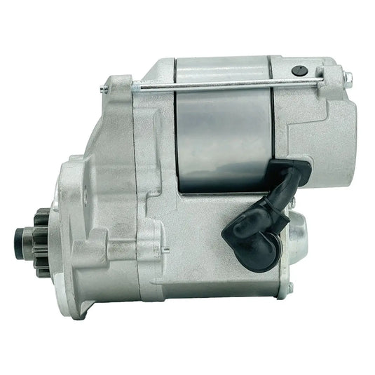 Starter Motor 6636421 AM100807 119620-77011 for Bobcat 56 Excavator John Deere 430 455 F925 F932 F935 755 756 Tractors Mustang 920 Loader w/ Yanmar 3TNE74 3T72 3TNA72 Diesel Engines 12V 11T from MyMROmarts