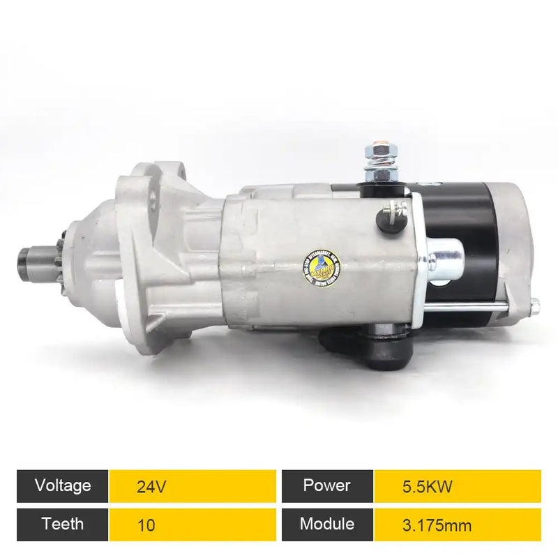 Afbeelding laden in Galerijviewer, Starter Motor 128000-2561 228000-5003 for KOMATSU PC200-8 - Electrical Parts &gt; Starter Motor from MyMROmarts
