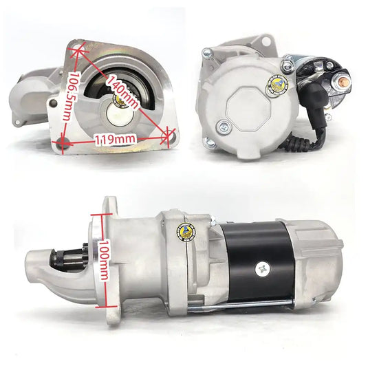 Starter Motor 2810018700 03505220310 for HINO H07C H07D for HITACHI EX220-5 - Electrical Parts > Starter Motor from MyMROmarts