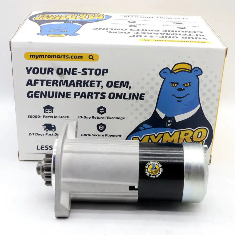 Afbeelding laden in Galerijviewer, Starter Motor 30L66-10600 30L66-10500 M1T68381 for Case Excavator CX17B Mitsubishi L3E-W231KBS Engine from MyMROmarts
