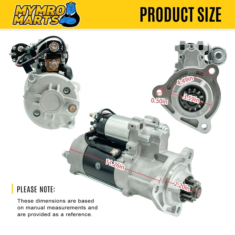 Load image into Gallery viewer, 24V 12T Starter Motor 3921403 for Cummins Engine 6C 6CT from MyMROmarts
