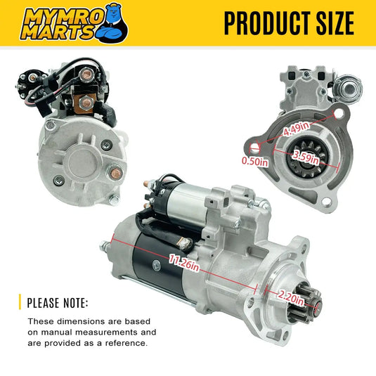 24V 12T Starter Motor 3921403 for Cummins Engine 6C 6CT from MyMROmarts