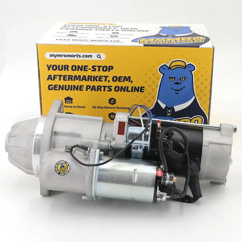 Load image into Gallery viewer, Starter Motor 600-813-3130 0-23000-2542 For Komatsu Crawler D20 D20A D20S Engine 4D95 from MyMROmarts
