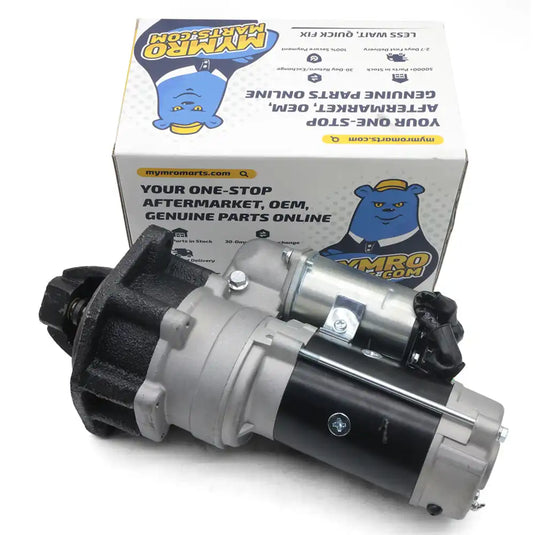 Starter Motor 600-813-4421 For Komatsu Excavator PC120-6 PC100-6 PC200-5 PC210-6 PC220-6 Engine 6D95 from MyMROmarts