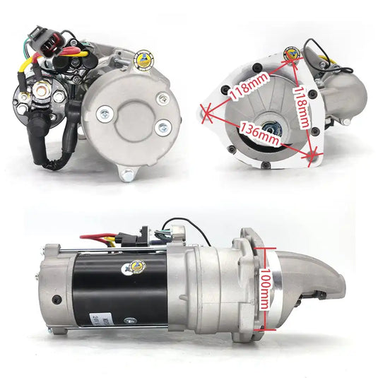 Starter Motor 600813380 0230001230 for KOMATSU 6D105 6D95 for KOMATSU PC200-3 - Electrical Parts > Starter Motor from MyMROmarts