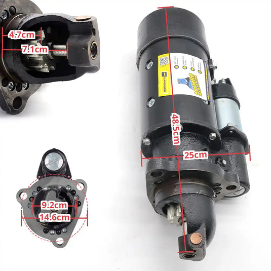 Starter Motor 6V0890 338-3454 0R-4272 for Caterpillar CAT 980G 988B 988F 988G 990 992D 3412 3456 3508 3512 3516 3408 from MyMROmarts
