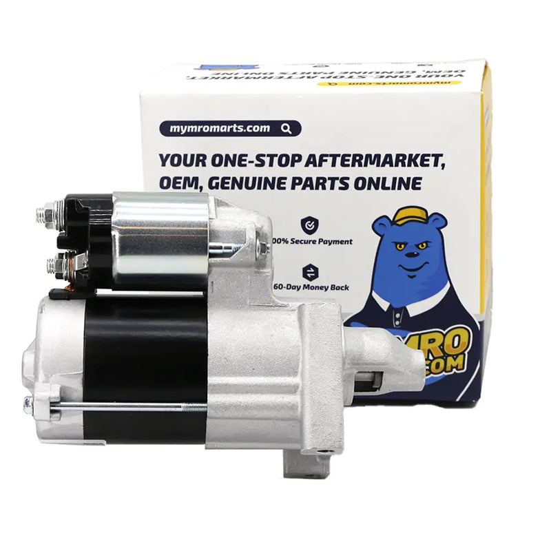 Load image into Gallery viewer, Starter Motor EG371-63010 EG371-63011 for Kubota ZG222 ZG227 ZG327P Zero-Turn Mower 12V 0.6KW 9T from MyMROmarts
