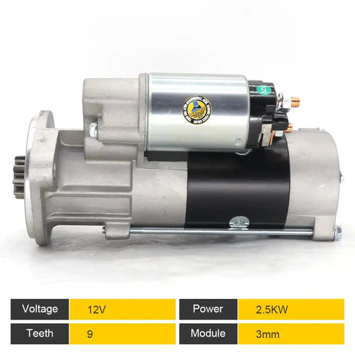 Starter Motor S13204 LRS01565 for YANMAR 4TNE94 for HYUNDAI R60-7 - Electrical Parts > Starter Motor from MyMROmarts