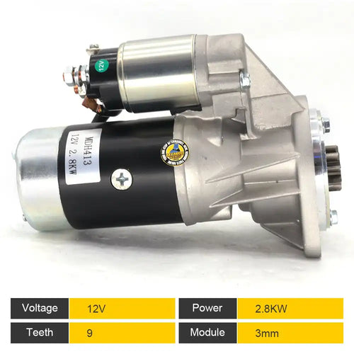 Starter Motor S24-03 S24-13 S25-120 for ISUZU 4BC2 4BD1 4BA1 for KOBELCO SK60 - Electrical Parts > Starter Motor from MyMROmarts