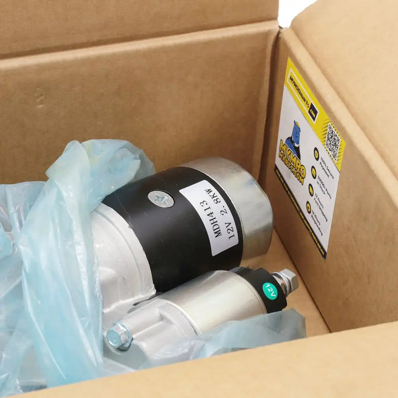 Afbeelding laden in Galerijviewer, Starter Motor S24-03 S24-13 S25-120 for ISUZU 4BC2 4BD1 4BA1 for KOBELCO SK60 - Electrical Parts &gt; Starter Motor from MyMROmarts
