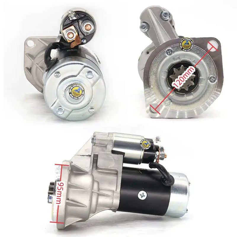 Afbeelding laden in Galerijviewer, Starter Motor S24-03 S24-13 S25-120 for ISUZU 4BC2 4BD1 4BA1 for KOBELCO SK60 - Electrical Parts &gt; Starter Motor from MyMROmarts
