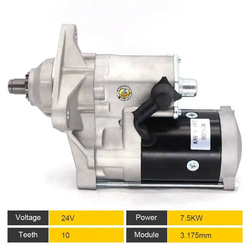 Afbeelding laden in Galerijviewer, Starter Motor STN2544 18405 for HYUNDAI R305 R300-5 - Electrical Parts &gt; Starter Motor from MyMROmarts
