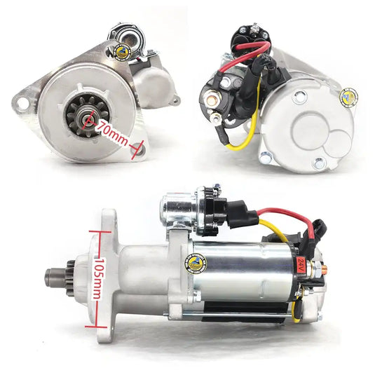 Starter Motor 65262017063 65262017076 65262017076A 65262017077B30051600003 30051600015 30051600041 30051600041A 65262017077D 65262017077B 65262017078 for DOOSAN DX150 DH220-5 - Electrical Parts > Starter Motor from MyMROmarts