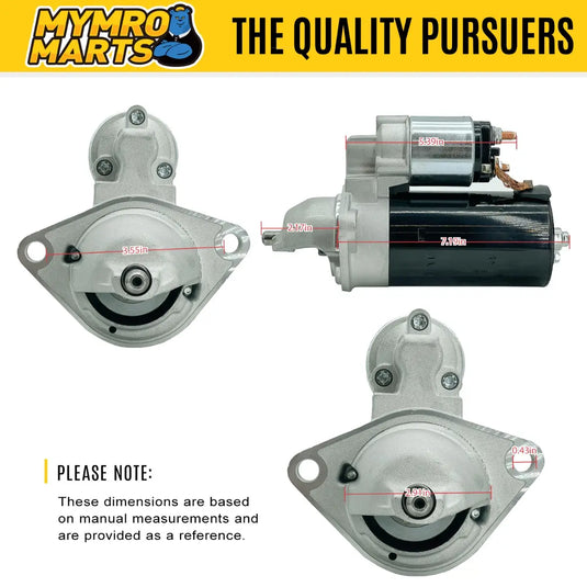 Starter Motor U5MK8261 for Perkins Engine 404D 403C 404C 103-15 104-19 104-22 from MyMROmarts