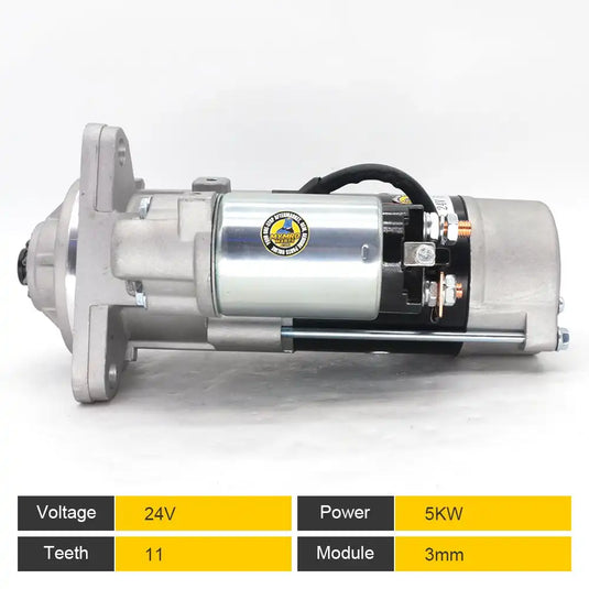 Starter Motor UD12909S 30051600003 30051600015 30051600041 65262017077 65262017076 SRL762 for DOOSAN for Daewoo 225-7 - Electrical Parts > Starter Motor from MyMROmarts