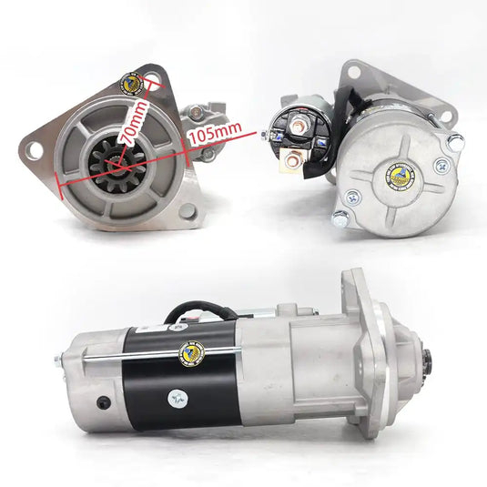 Starter Motor UD12909S 30051600003 30051600015 30051600041 65262017077 65262017076 SRL762 for DOOSAN for Daewoo 225-7 - Electrical Parts > Starter Motor from MyMROmarts