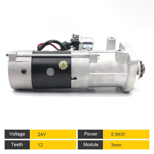 Starter Motor VOE20459041 for Volvo D6D Engine EC160B EC180B EC135B EC140B EC290B EC210B EC240B EW160B EW180B EW140B EW200B EW145B Excavator 24V from MyMROmarts