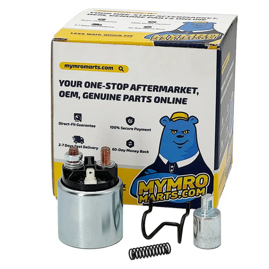 New 12V Starter Solenoid Replacement For 1985 1986 1987 1988 1989 1990 1991 Case Tractor MD607150, ME700115, MM502461, MM502465, 1273112C91 - Electrical Parts > Starter Motor from MyMROmarts