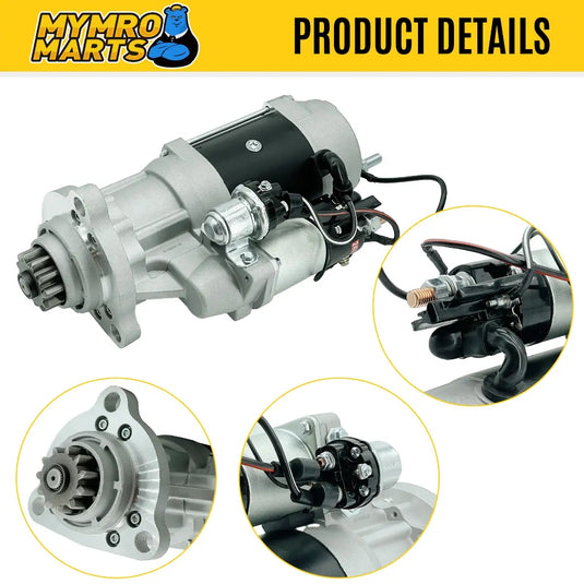 Starting Motor GP-Electric 207-1564 for Caterpillar CAT 3406 3406B 3406C 3406E 3408B 3408C 3412 3456 from MyMROmarts
