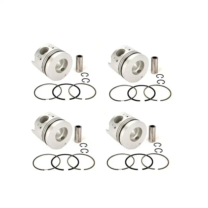 Cargue la imagen en el visor de la galería, STD Engine 4D32 Piston for Mitsubishi Fuso Canter (Set of 4) - Engine Parts &gt; Crankshafts &amp; Connecting Rod Components &gt; Piston from MyMROmarts
