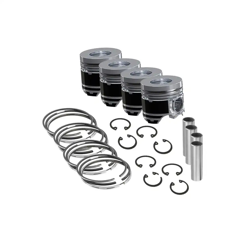 Cargue la imagen en el visor de la galería, STD Piston Set With Ring for Mitsubishi S4E S4E2 Engine - Engine Parts &gt; Crankshafts &amp; Connecting Rod Components &gt; Piston from MyMROmarts
