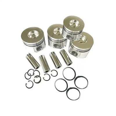 STD V1205 Piston Kit with Ring Set for Kubota Engine KSR250AD Tractor - Engine Parts > Crankshafts & Connecting Rod Components > Piston from MyMROmarts