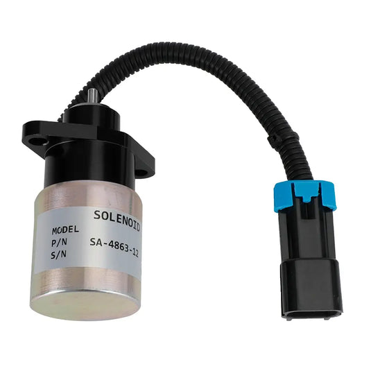 12V Stop Solenoid 0175-12A5C9S SA-4863-12 for Kubota Woodward Engine from MyMROmarts