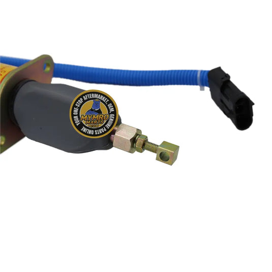 Stop Solenoid 127973 For Gehl Skid Steer Loaders - 12V Shutoff Solenoid