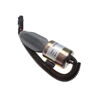 Stop Solenoid 332-J5060 for JCB 3CX 4CX Excavator Stopper Motor 12 Volt Isuzu Engine from MyMROmarts