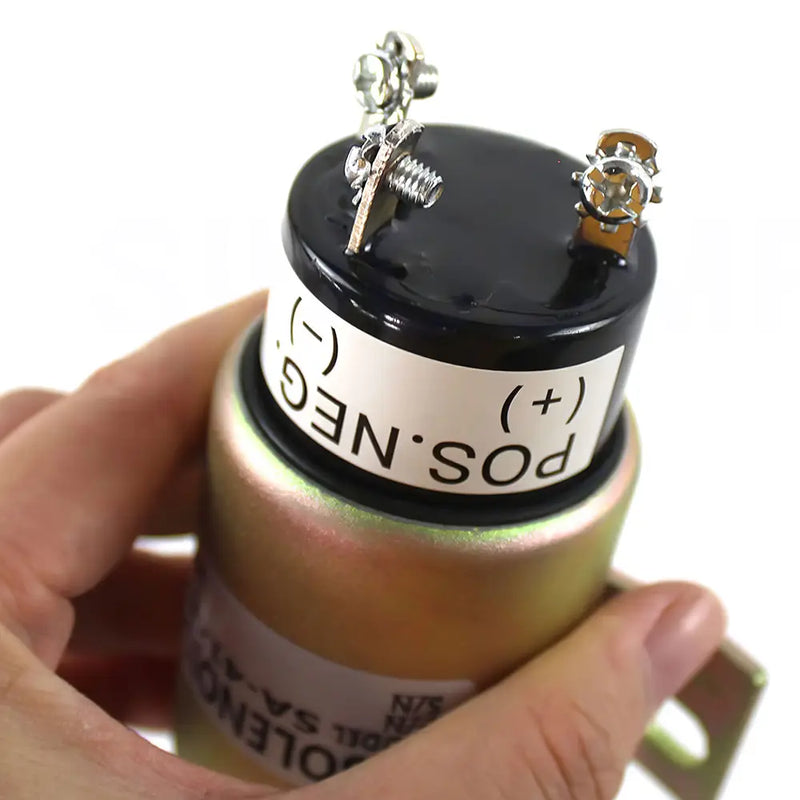 Load image into Gallery viewer, 24V Stop Solenoid 34287-01300 SA-4148-T For Hyundai Excavator R160LC-7 R180LC-7 R170W-7 from MyMROmarts
