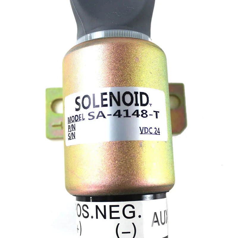 Load image into Gallery viewer, 24V Stop Solenoid 34287-01300 SA-4148-T For Hyundai Excavator R160LC-7 R180LC-7 R170W-7 from MyMROmarts
