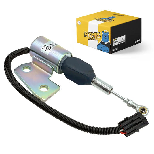 12V Stop Solenoid 3991167 SA-4941-12 For Cummins 4BT Hyundai R130 R170 from MyMROmarts